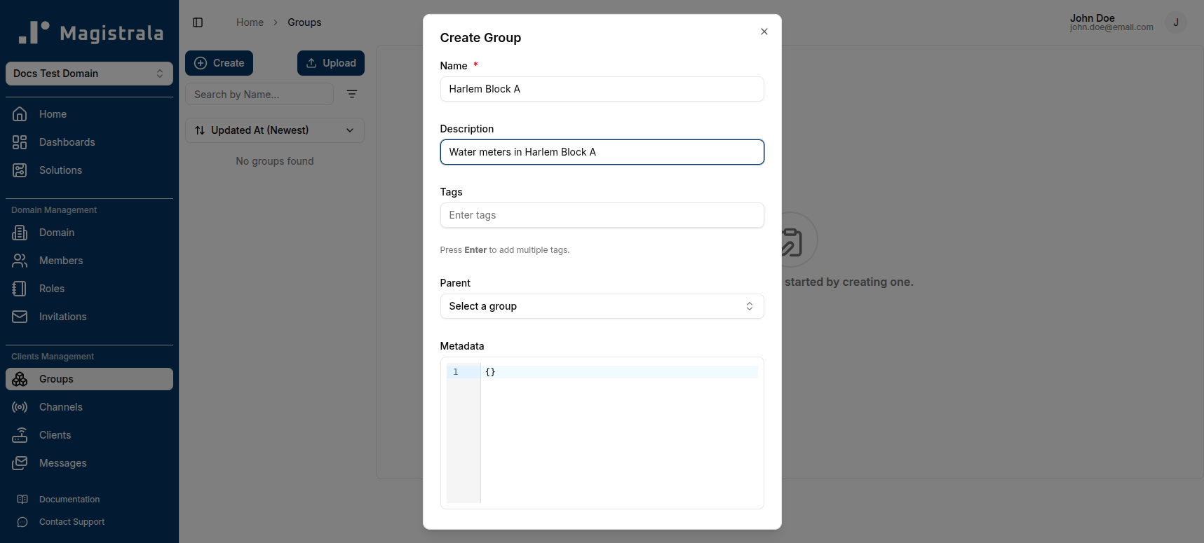 Group information