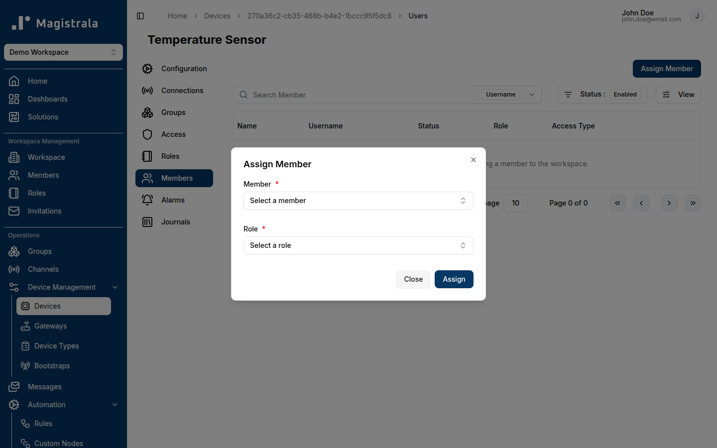 Assign Members